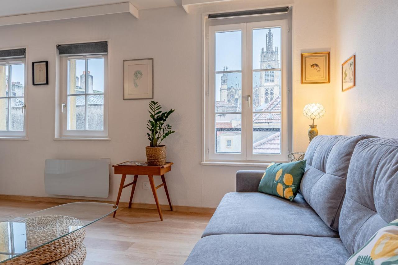 Au Fil Du Temps Apartment Metz Ngoại thất bức ảnh