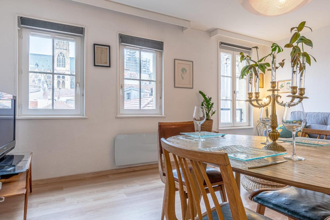 Au Fil Du Temps Apartment Metz Ngoại thất bức ảnh