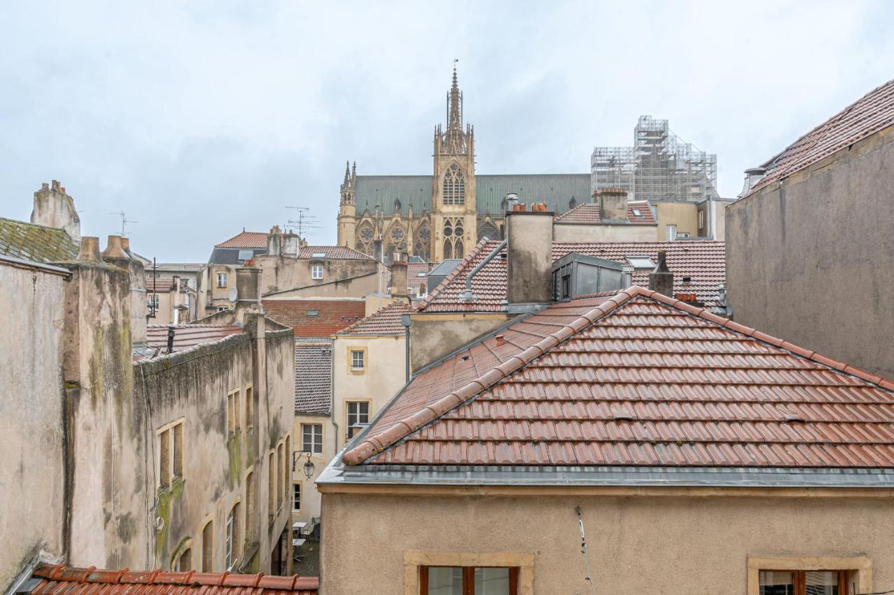 Au Fil Du Temps Apartment Metz Ngoại thất bức ảnh